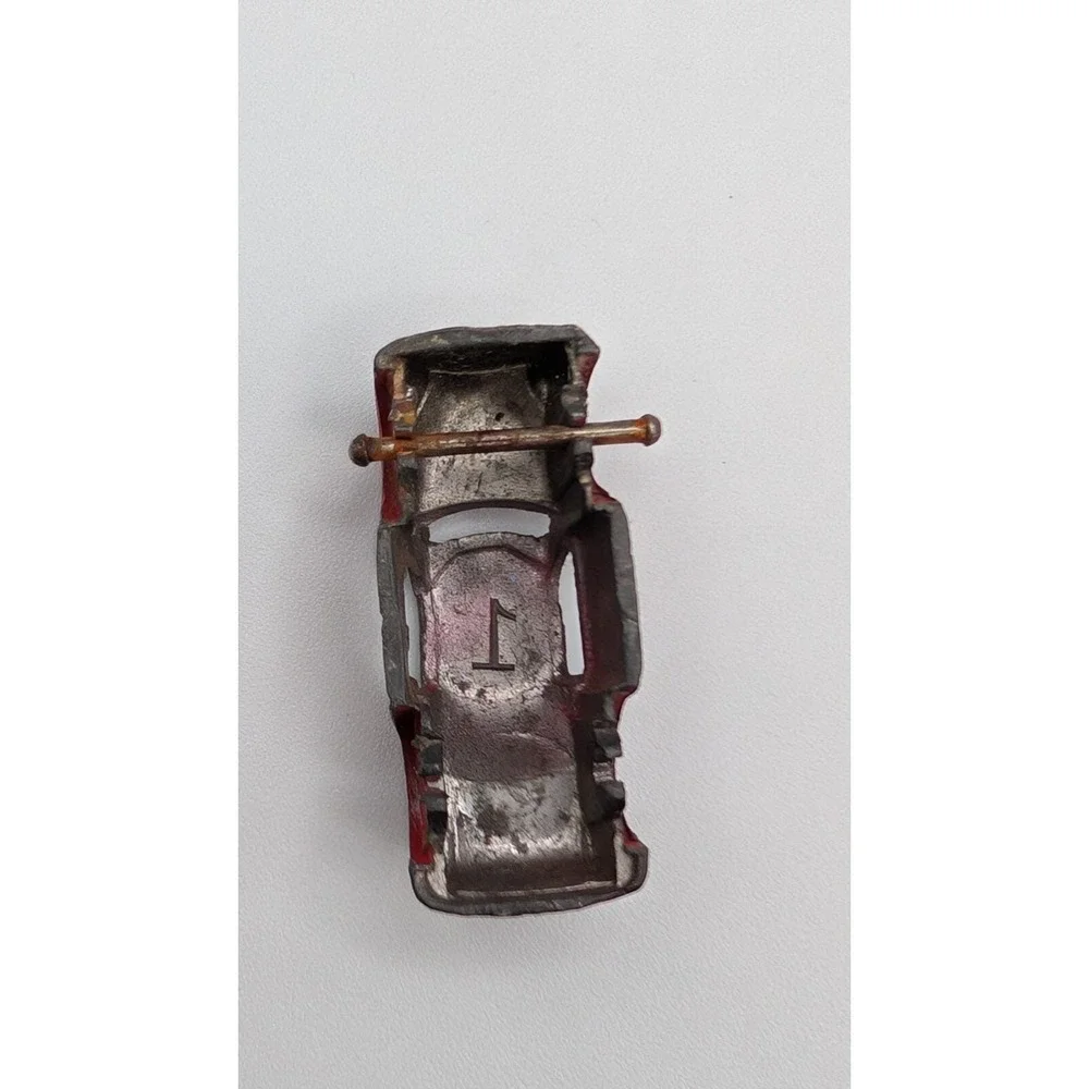 Tootsie Toy, Cracker Jack & More Vintage Car Lot Diecast & Plastic Lot Of 7